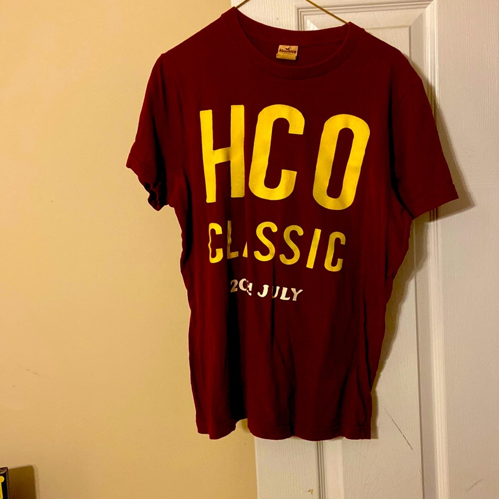 Used large Mens hollister shirt